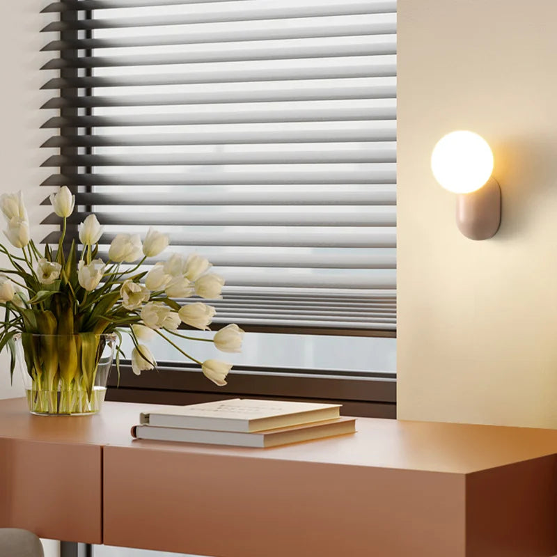 Arandela LED Nórdica Minimalista para Decoração