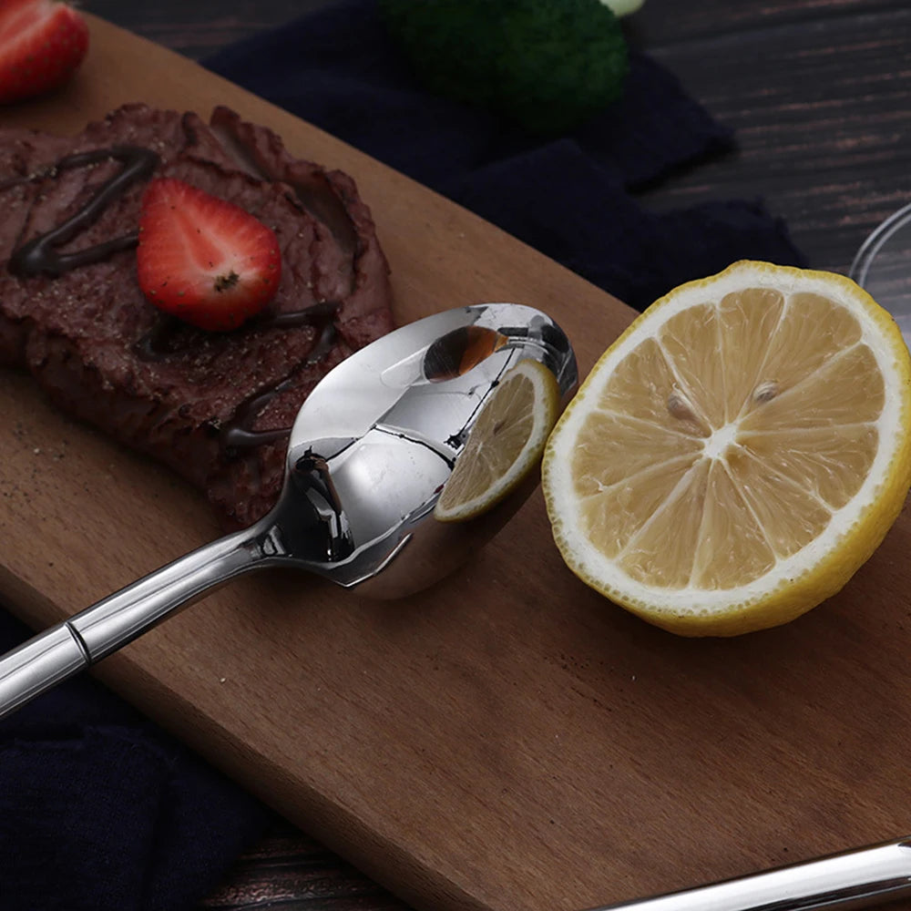 Conjunto Talheres de Aço Inox Luxo - 4 Peças