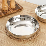 Saladeira Prata em Aço Inox