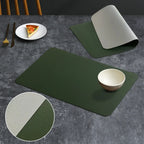 Jogo de Sousplats 4 Peças Antiderrapantes e Térmicos para Mesa Posta