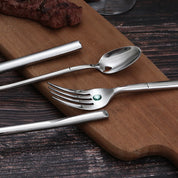 Conjunto Talheres de Aço Inox Luxo - 4 Peças