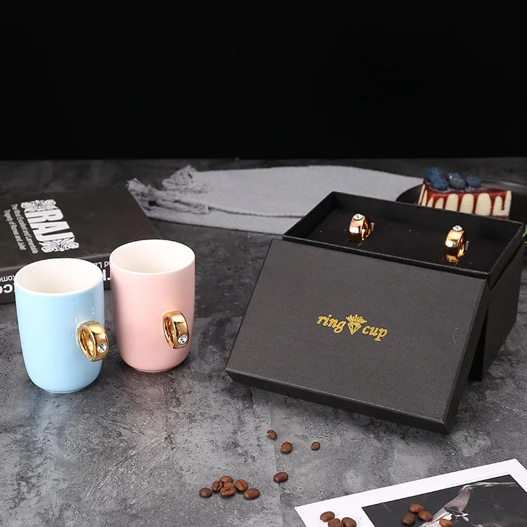 Caneca com Alça Formato Anel 300ml