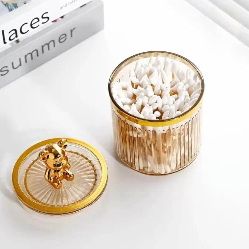 Porta Cotonetes Luxo