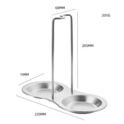 Suporte Descanso para Concha e Escumadeira em Inox