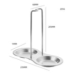 Suporte Descanso para Concha e Escumadeira em Inox