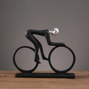 Ciclista Estatueta Minimalista