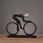 Ciclista Estatueta Minimalista