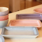 Bandeja Retangular em Porcelana