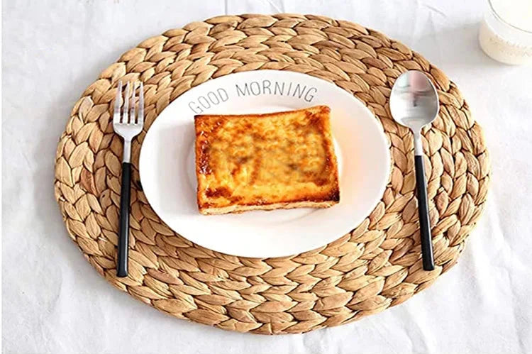 Jogo Americano Redondo 6pcs para Mesa Artesanal