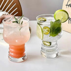 Copos de Vidro Espiral 450ml - Individual ou 2pcs