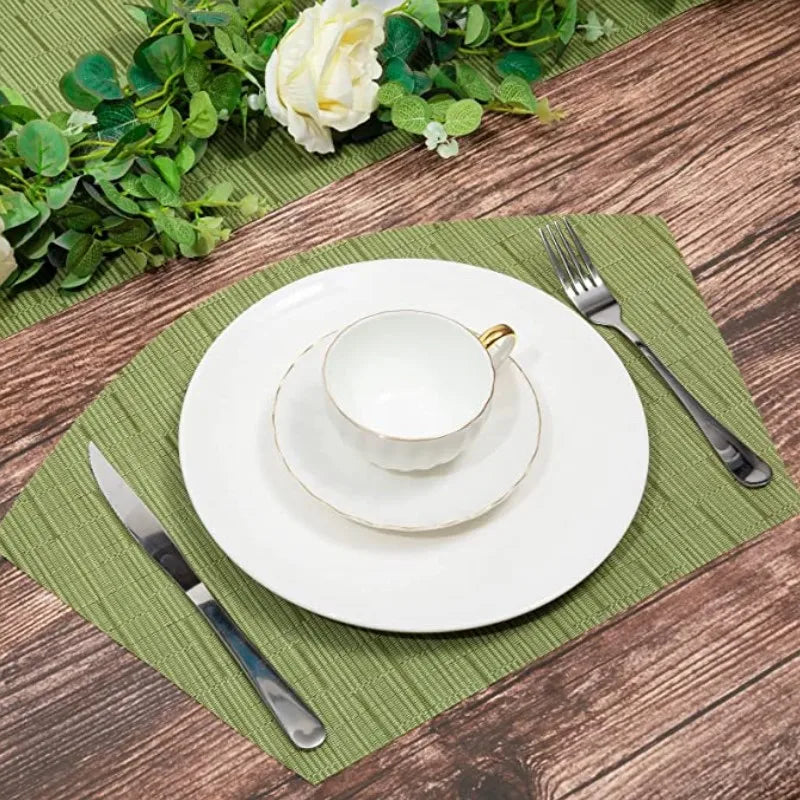 Jogo Americano Woven para Mesa 4 ou 6pcs