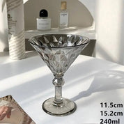 Taça Vintage de Vidro para Champanhe