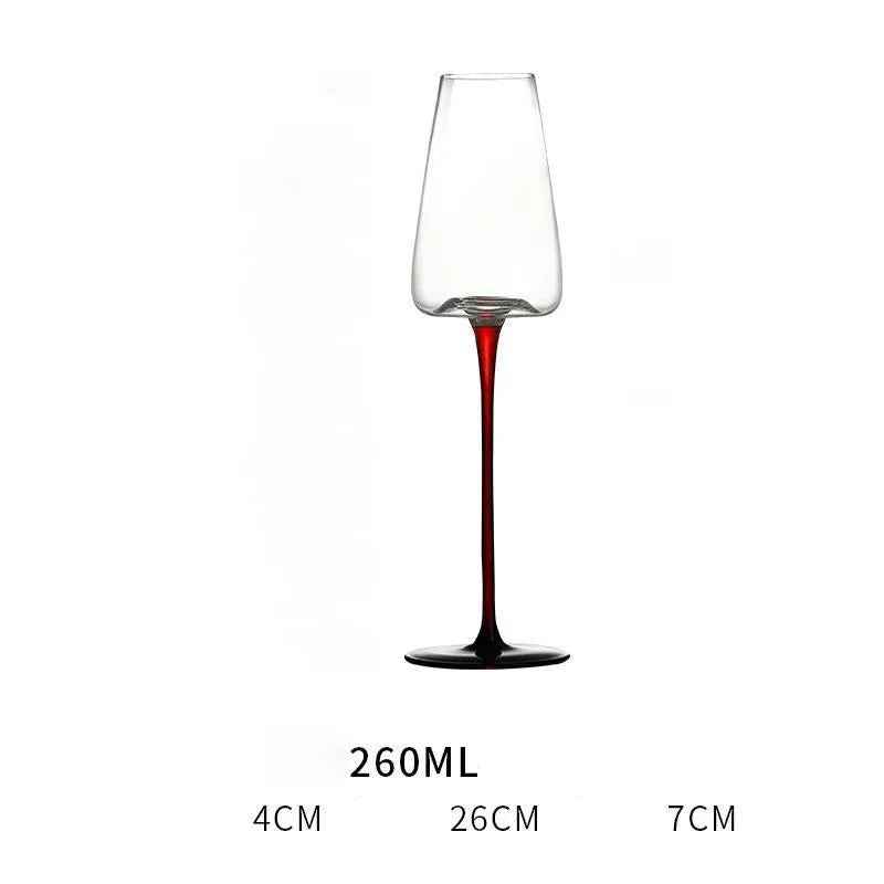 Conjunto de Taças de Cristal Francesas para Champanhe - 2 Peças