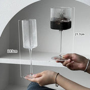 Taça Quadrada de Vidro