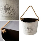 Vaso Suspenso de Parede em Metal