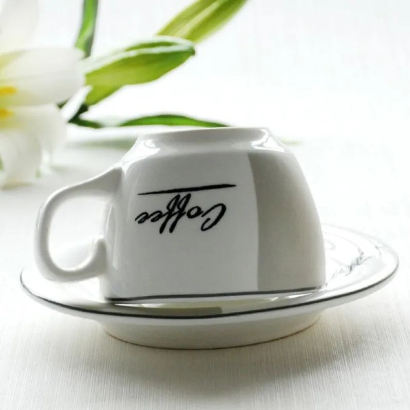 Conjunto Xícara e Pires Duo Color - 240ml