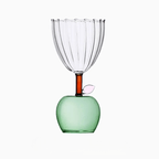Taça de Vinho Frutas Elegante - Vidro Exclusivo 280ml