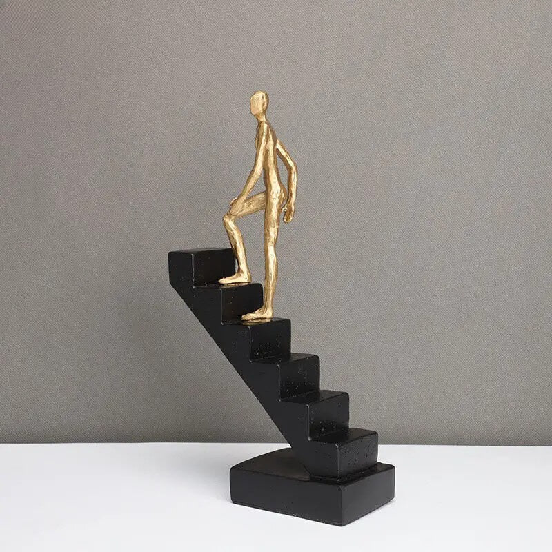 Escultura Escalada em Resina