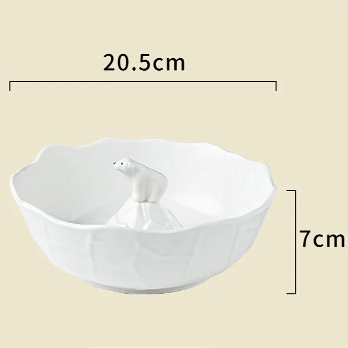 Tigela Criativa Ursinho Polar