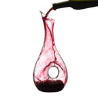Decantador de Vinho em Vidro Design Elegante