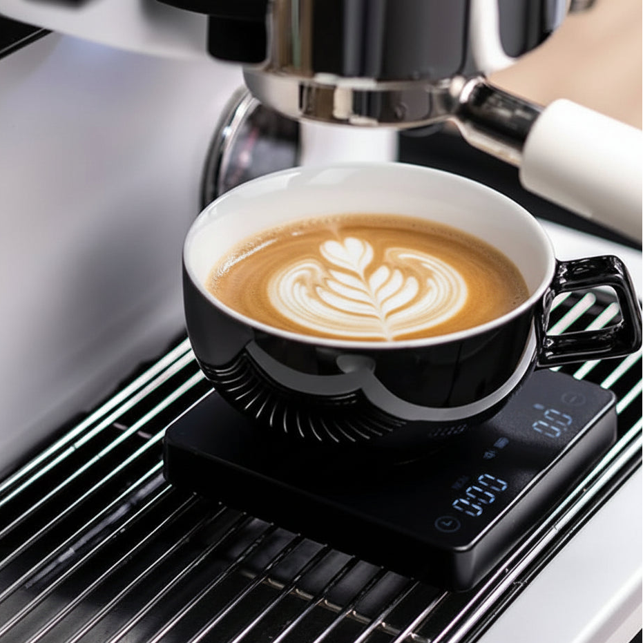 Xícara de Cappuccino em Cerâmica com Relevo Artesanal - 240ml