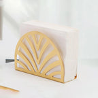 Porta Guardanapo Gold em Metal