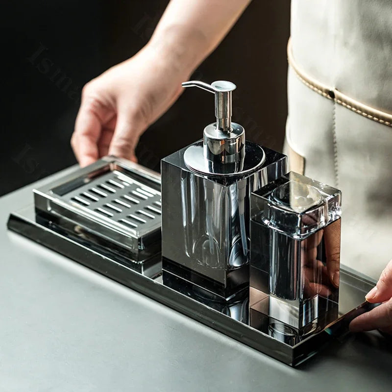 Linha Black Acessórios em Cristal 4 Modelos