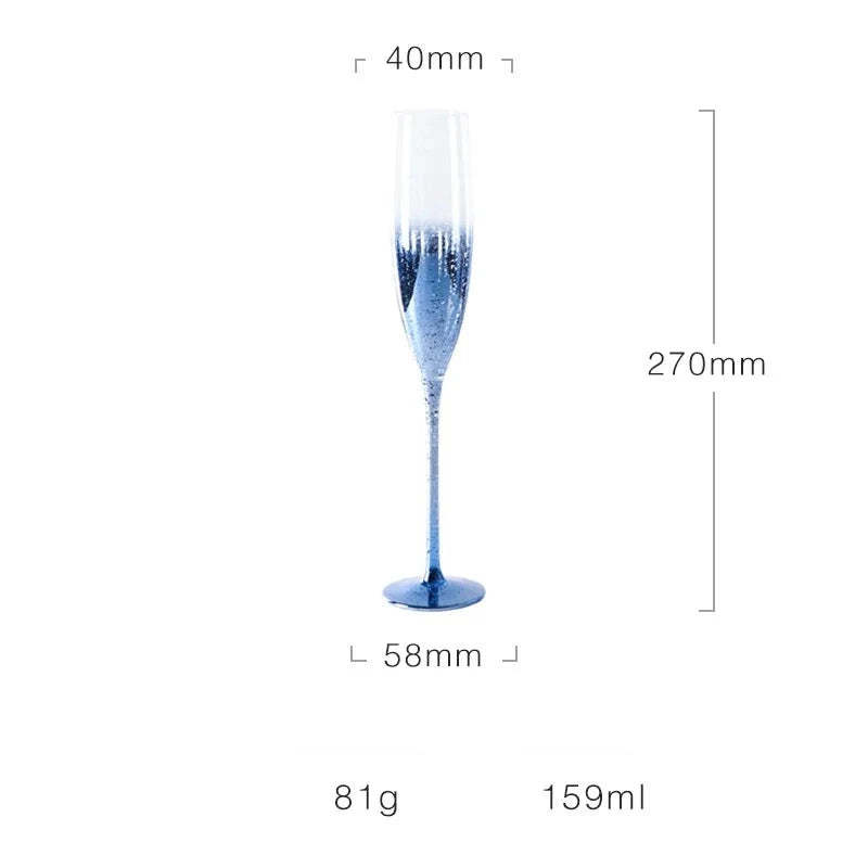 Linha Taças Blue 3 Tamanhos