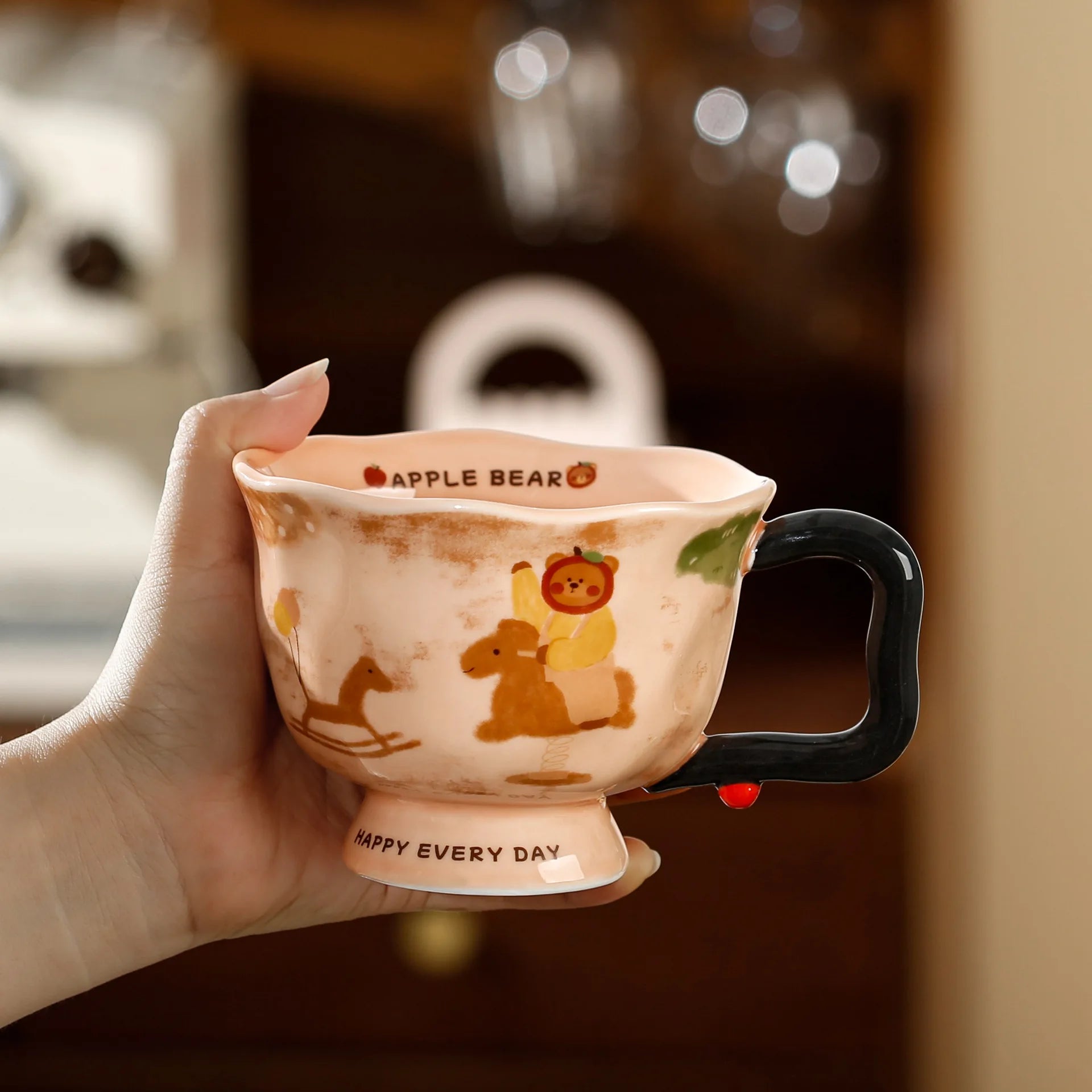 Caneca de Cerâmica Infantil Vintage 370ml