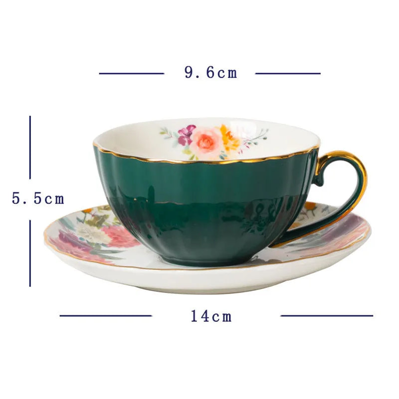 Conjunto Xícara Nice em Porcelana 2 Peças