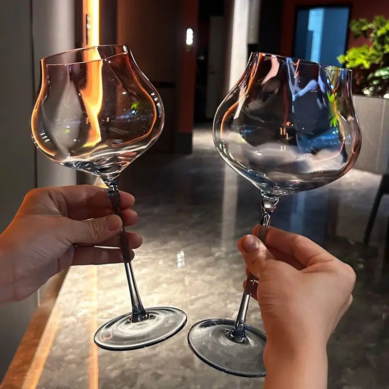 Taça de Cristal Premium Nórdica para Vinho Tinto