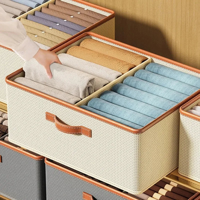 Organizador de Roupas Dobrável Luxuoso para Armário