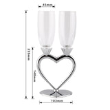 Taça Dupla Love - Dourada e Prata