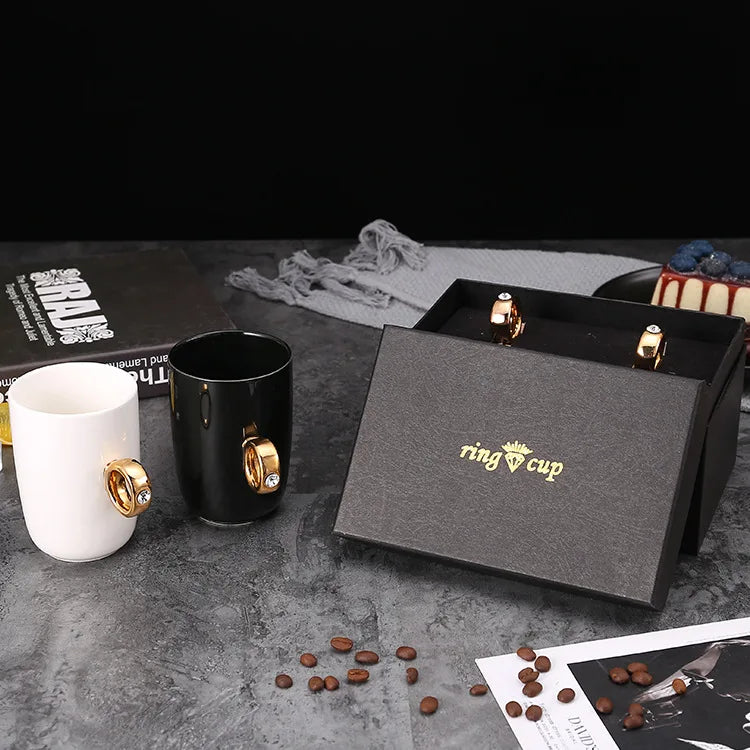 Caneca com Alça Formato Anel 300ml