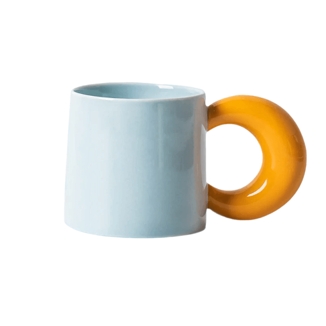 Caneca de Cerâmica Curvada 280ml