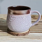 Caneca Cerâmica Retrô - 520ml