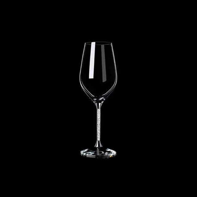 Taças de Vinho com Haste Prata 470ml