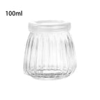 Pote de Vidro Premium com Tampa - Armazenamento Elegante