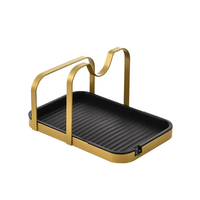 Suporte Elegante para Tampas e Utensílios de Cozinha