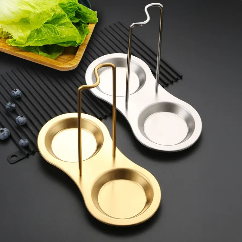Suporte Descanso para Concha e Escumadeira em Inox