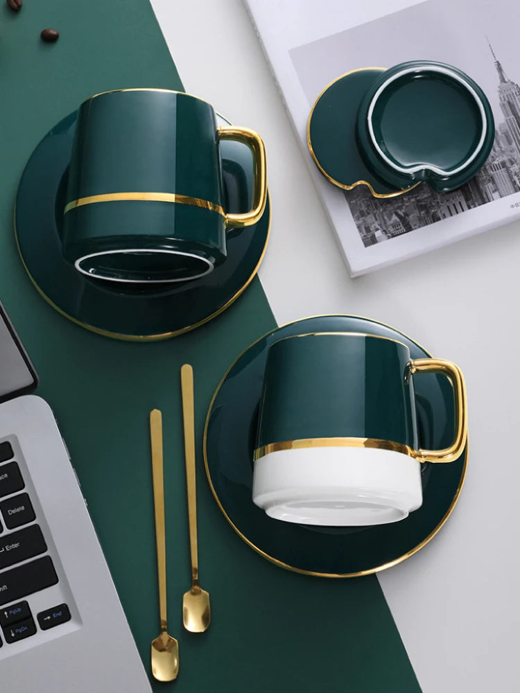 Kit Caneca em Porcelana 4pcs