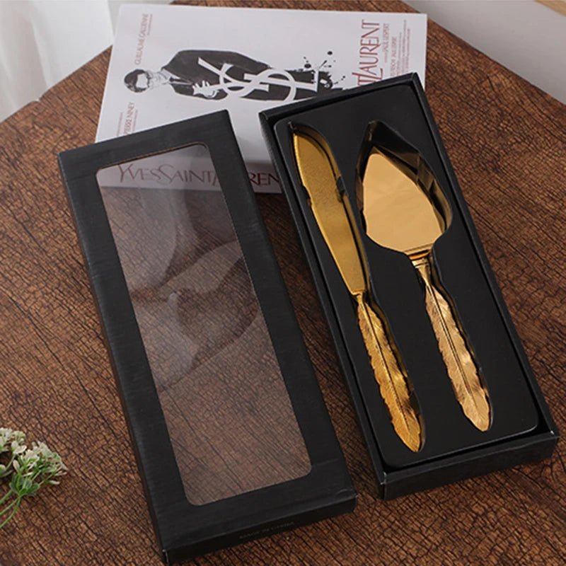 Kit Espátulas Luxy em Inox - 2pcs