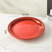 Linha Louças em Porcelana Vermelha