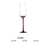 Conjunto de Taças de Cristal Francesas para Champanhe - 2 Peças
