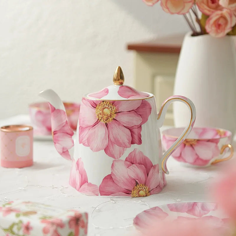 Linha Amsterdã Bules e Xícaras em Porcelana