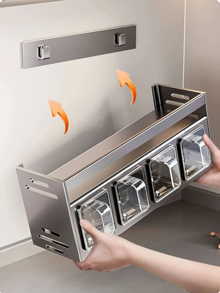 Prateleira de Aço Inoxidável para Cozinha