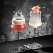Taça de Vidro 400ml Ultrafina - Individual ou kit 2pcs
