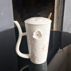 Caneca Flor de Cerejeira Cerâmica - 500ml
