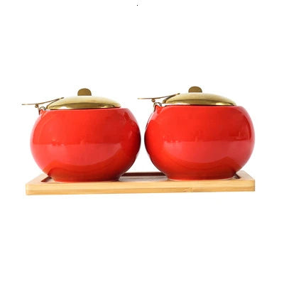 Kit Porta Condimentos 5 Peças