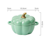 Panela Formato Abóbora de Porcelana Dara Casa